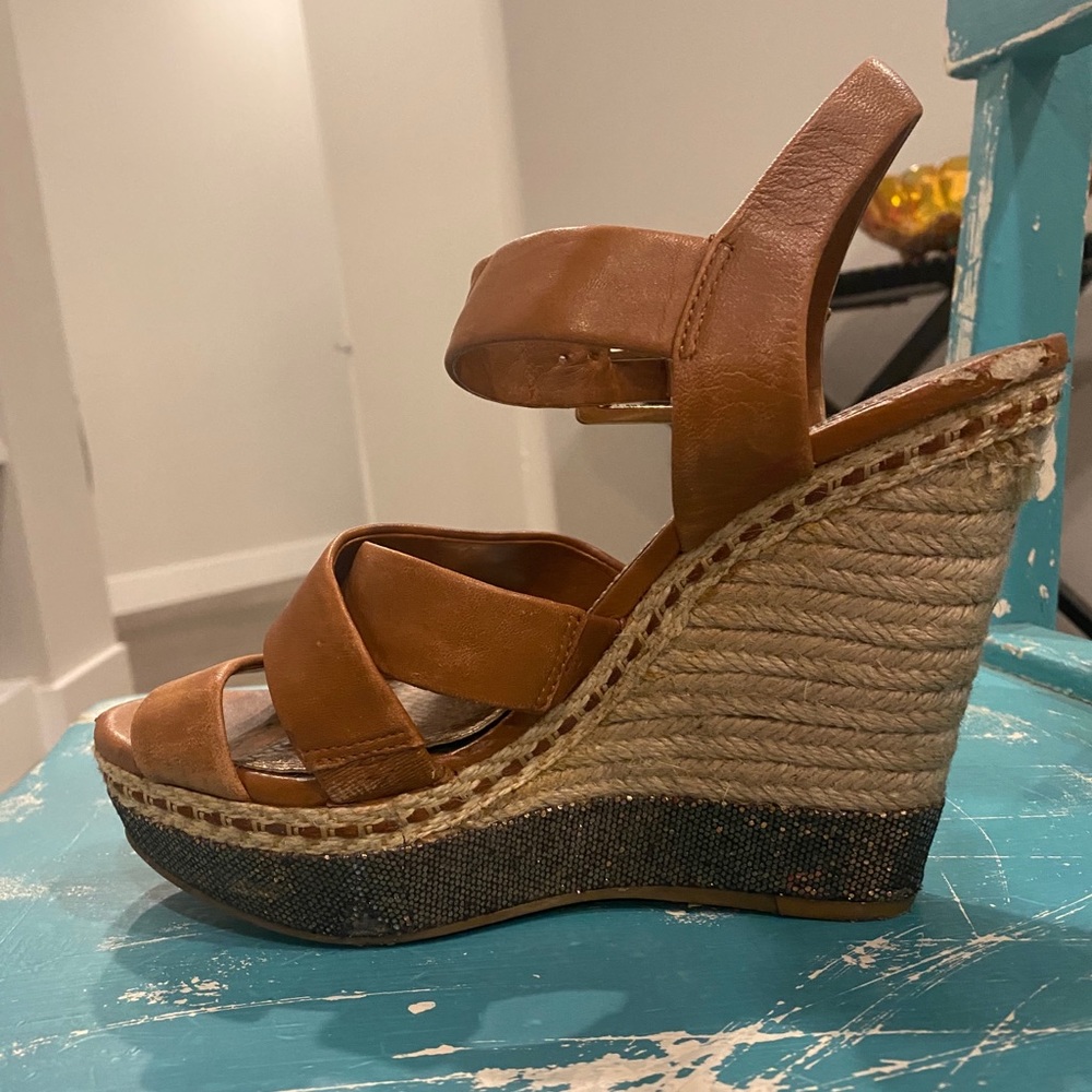Gianni Bini Wedge Sparkle Heel